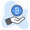 Guardar bitcoins  Icono