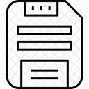 Guardar Descargar Almacenamiento De Datos Icono