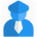 Guardia Seguridad Proteccion Icono