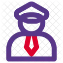 Guardia Seguridad Proteccion Icono