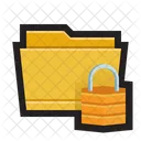 Proteccion De Carpetas Privacidad De Datos Privacidad Icono