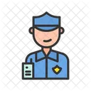 Guardia de seguridad  Icono