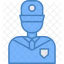 Guardia De Seguridad Seguridad Guardia Icono