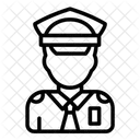Guardia De Seguridad Icono