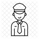 Guardia De Seguridad Icono