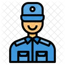 Guardia De Seguridad Vigilancia Guardia Icono