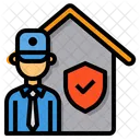 Guardia De Seguridad Vigilancia Guardia Icono