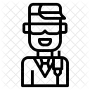Guardia de seguridad  Icono