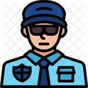 Guardia Avatar Seguridad Icono