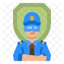 Guardia de seguridad  Icono