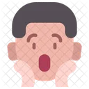 Chico Emoji Guau Icono