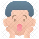 Chico Emoji Guau Icono