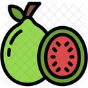 Guava Fruits Vegan Icon