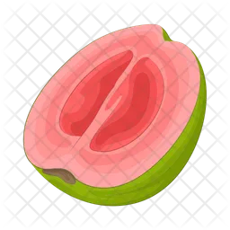 Guava slice  Icon