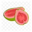 Guava Slice Organic Fresh Icon