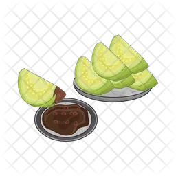 Guava slice  Icon