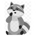 Guaxinim Animal Fauna Icon