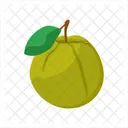 Guayaba Fruta De Guayaba Realista Icono