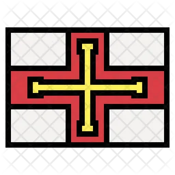 Guernesey Flag Icono