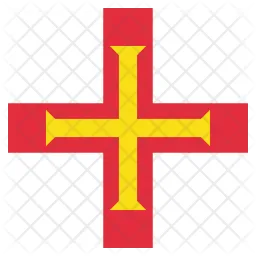Guernsey Flag Icon
