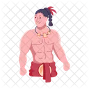 Guerreiro De Combate Lutador De Combate Guerreiro Antigo Ícone
