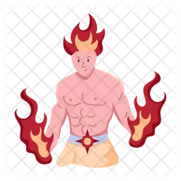 Guerrero de fuego  Icono