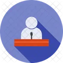 Guest Speaker Lecture Icon