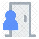 Guest And Door Icon