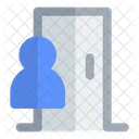 Guest And Door Icon