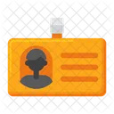 Id Card Identity Card Visitor Card Icon