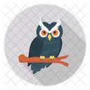 Gufo Uccello Halloween Icon