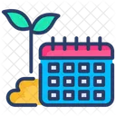 Calendario Guia Cosecha Icono