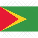 Bandeira da guiana  Ícone