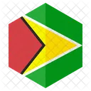 Bandeira Hexagono Bandeira Hexagono Ícone