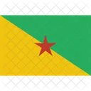 Francesa Guiana Nacional Ícone