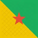 Frances Guiana Bandeira Ícone