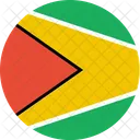 Guiana Bandeira Mundo Ícone