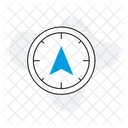 Guidance Navigation Compass Icon