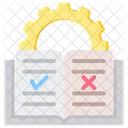 Guide Book Rules Icon