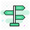 Guidepost Signpost Direction Post Icon
