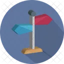 Guidepost Signpost Direction Post Icon