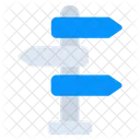 Guidepost Signpost Direction Post Icon