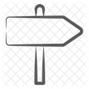 Guidepost Finger Post Signpost Icon