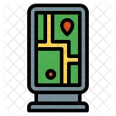 Map Location Direction Navigation Guidepost Icon