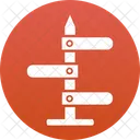 Guideposts Signposts Street Signs Icon