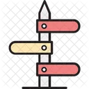 Guideposts Signposts Street Signs Icon