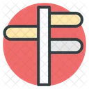 Guideposts Signposts Street Icon