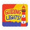 Guiding Lights Lighthouse Tower Icon