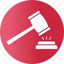 Guilt Judgment Law Icon