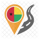 Guine Bissau Bandeira Ícone